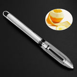 Durable Fácil Acero Inoxidable Rápido Frutas Verduras Herramientas Manzana Patata Peeler Raspador Hoja Hogar Gadget Esencial Cocina