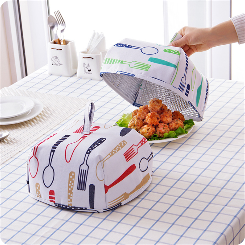 Accesorios de cocina 1pc Cubiertas para platos a prueba de polvo Herramientas de frutas y verduras Accesorios De Cocina Aparatos de cocina Mutfak Aksesuarlari, L