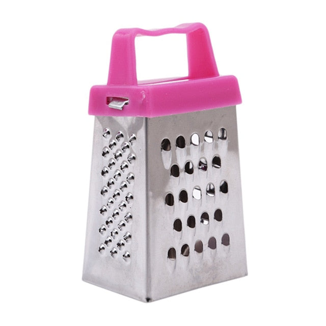 Multifunción Útil Mini 4 Lados Portátil Rallador Slicer Fruta Verdura Cocina Gadget Cocina Acero Inoxidable Peladores