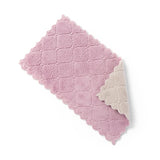 1pc Accesorios de cocina Paño de cocina absorbente de agua Sin aceite Sin pelusa Paño de limpieza Toalla Utensilios de cocina Cocina. Q