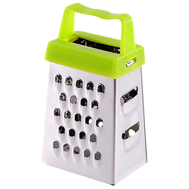 Mini 4 Lados Multifunción Handheld Rallador Slicer Pequeño y versátil Fruta Vegetal Herramientas de cocina Cocina Gadget Cocina