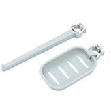 1 unid Forma de flor Fregadero de la cocina Tenedor de la esponja Estante de drenaje Accesorios de cocina Aparatos de cocina Accesorios De Cocina Keukenhulpjes